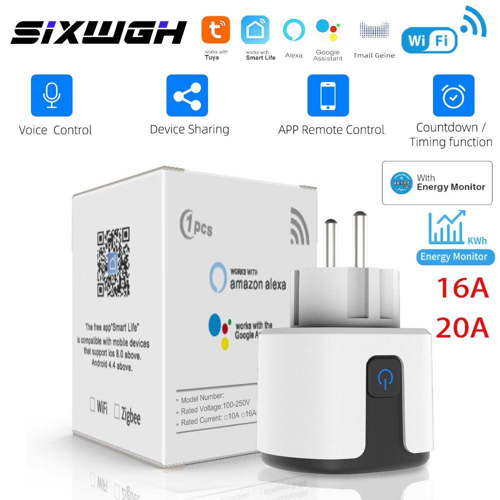 Crt Monitor Stand - Sechswgh tuya smart socket wifi 16a/20a