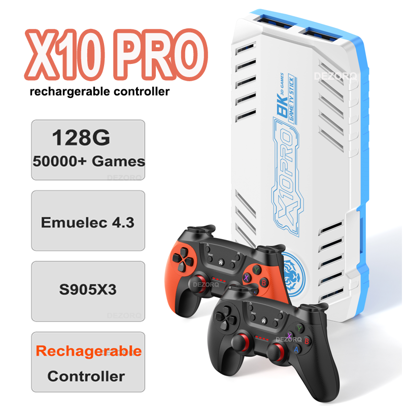 Retro Gaming Mister - 4K X10 Pro Game Stick HD
