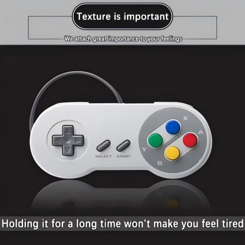 Retro Gaming Windows - 2 Stück USB-Gamepad Retro-Gaming-Joystick Kabelgebundener Controller
