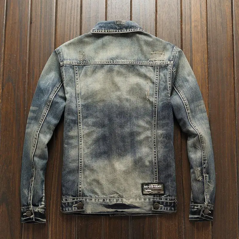 Retro Gaming Jacket - Herbst Cowboy Mantel für Männer Trendy