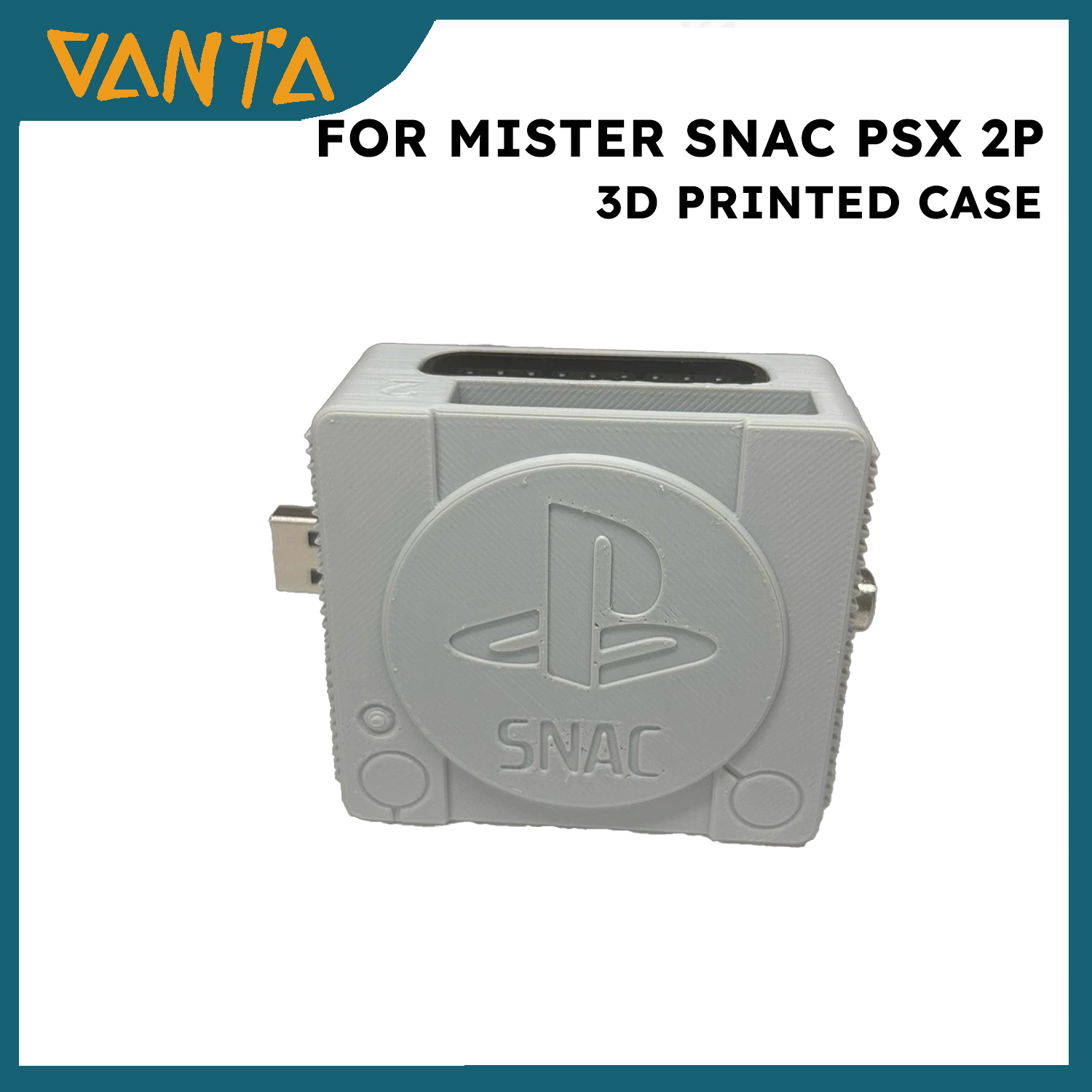 Retro Gaming Mister - 3D-gedruckte Hülle für Retro Gaming MisTer