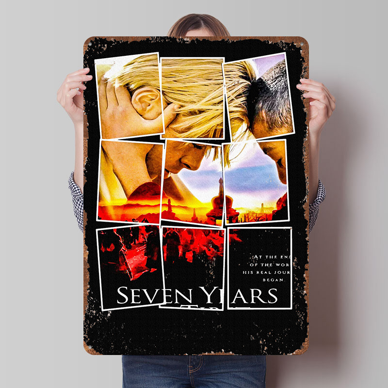 Retro Gaming Years - Sieben Jahre in Tibet Blechschild Poster