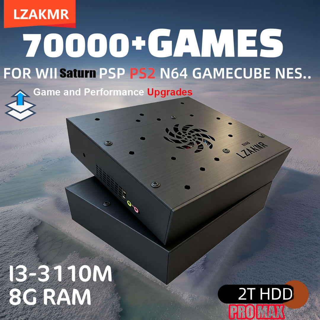 Retro Gaming Windows - 8G Ram 2T Rom Neues Upgrade-Retro-Gaming-Gerät