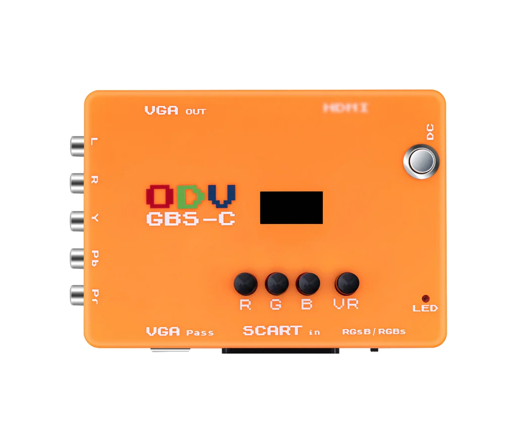 Retro Gaming Years - Mcbazel ODV-GBS-C Komponente VGA/Scart zu VGA/HDMI