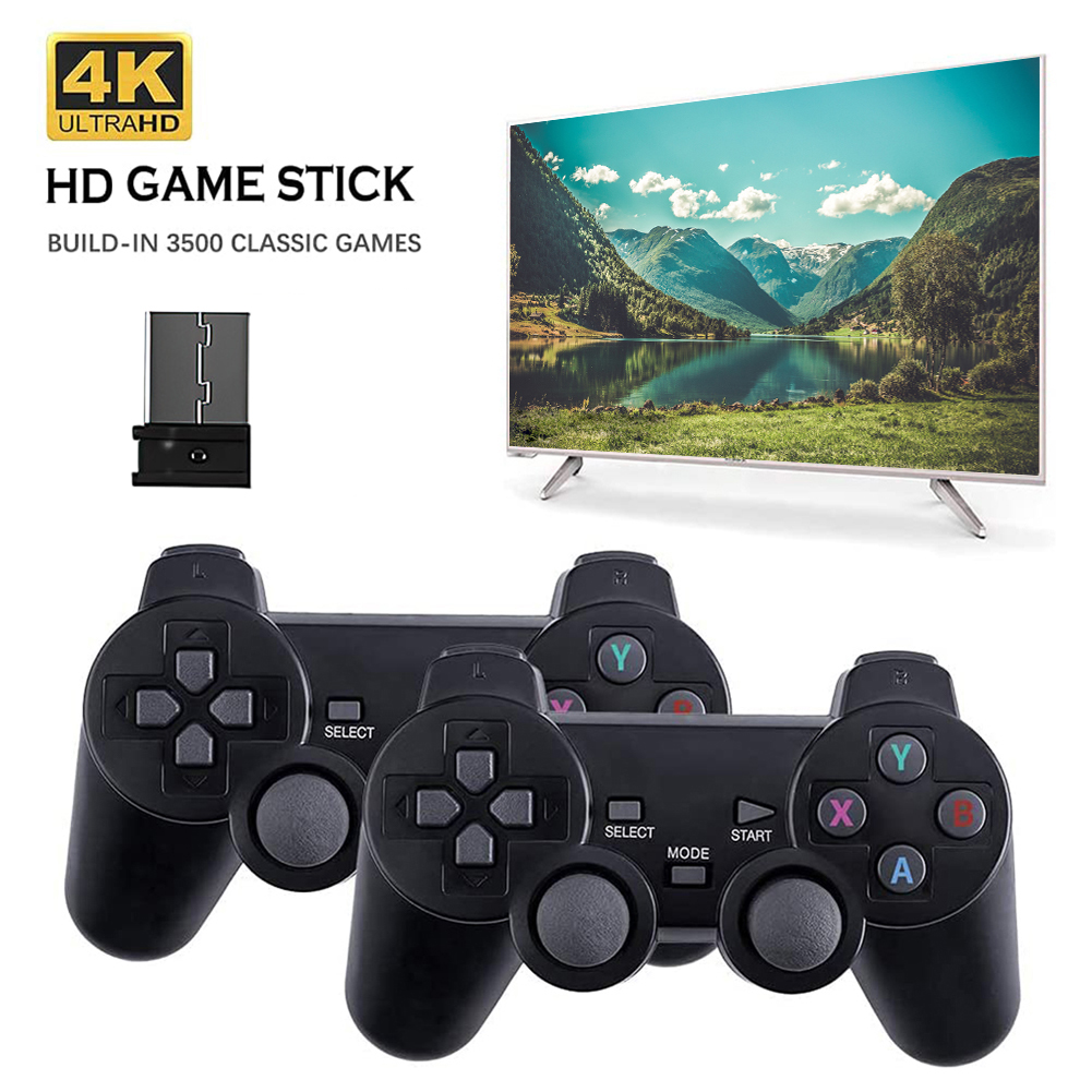 Retro Gaming Game Stick - Verzögerungsfreier 2,4G Kabelloser Spielcontroller Plug-and-Play Joystick