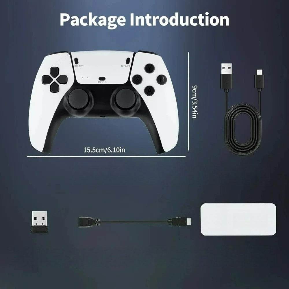 Retro Gaming Stick - Retro-Videospielkonsole 4K TV-Spielstick mit 20000+ integrierten