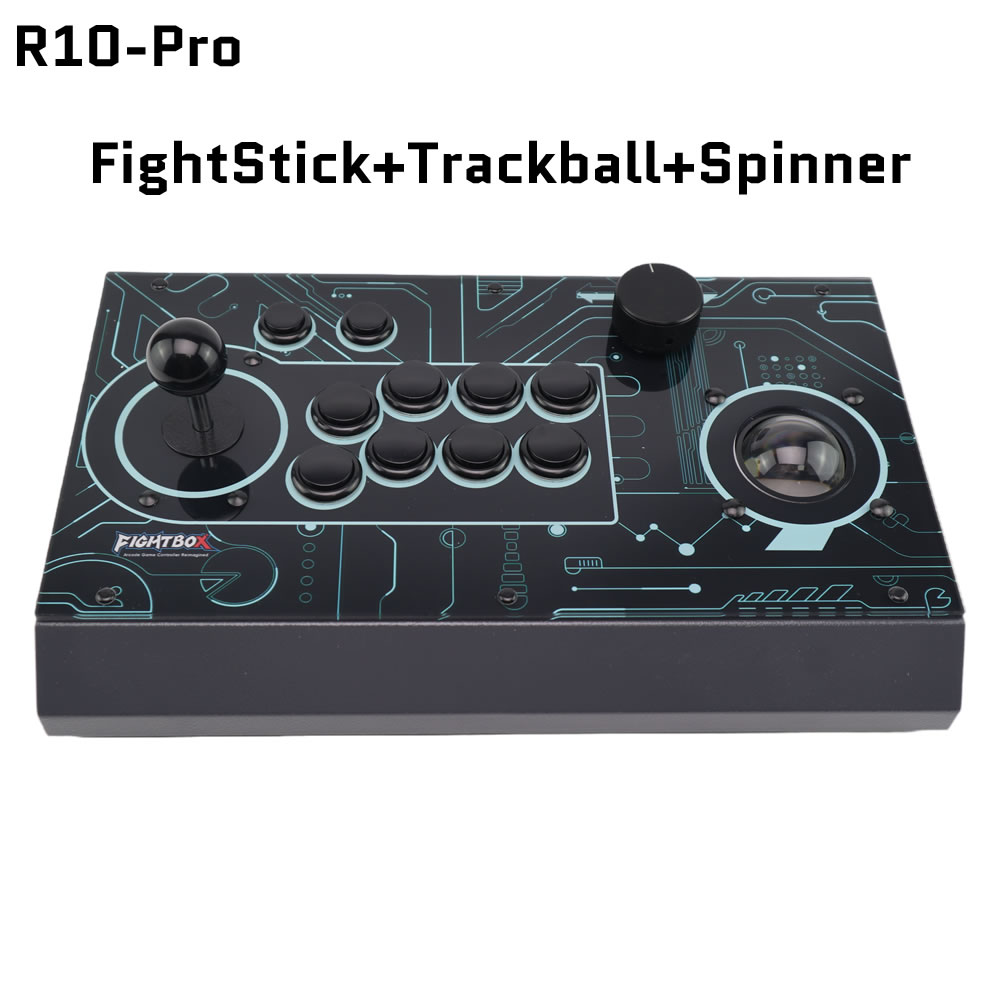 Retro Gaming Stick - FightBox R10-PRO Arcade Fight Stick mit