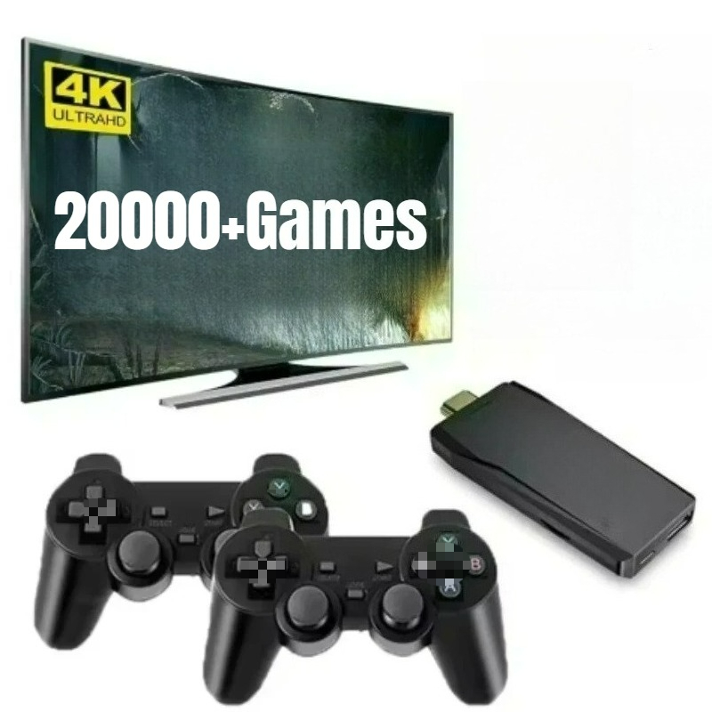 Retro Gaming Mister - Retro-Videospielkonsole 4K Game Stick TV HD