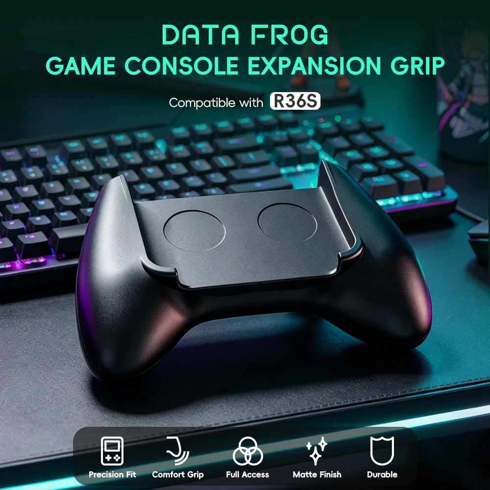 Retro Gaming R36S - Data Frog R36S Game Grip Ergonomischer