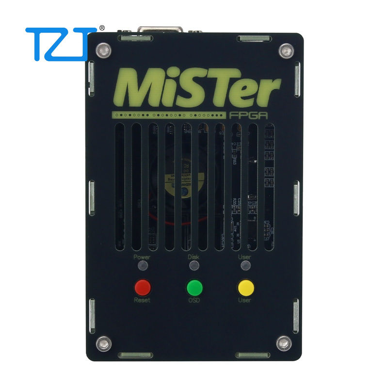 Retro Gaming Room - TZT Mini Mister Spielekonsole Cyclone V