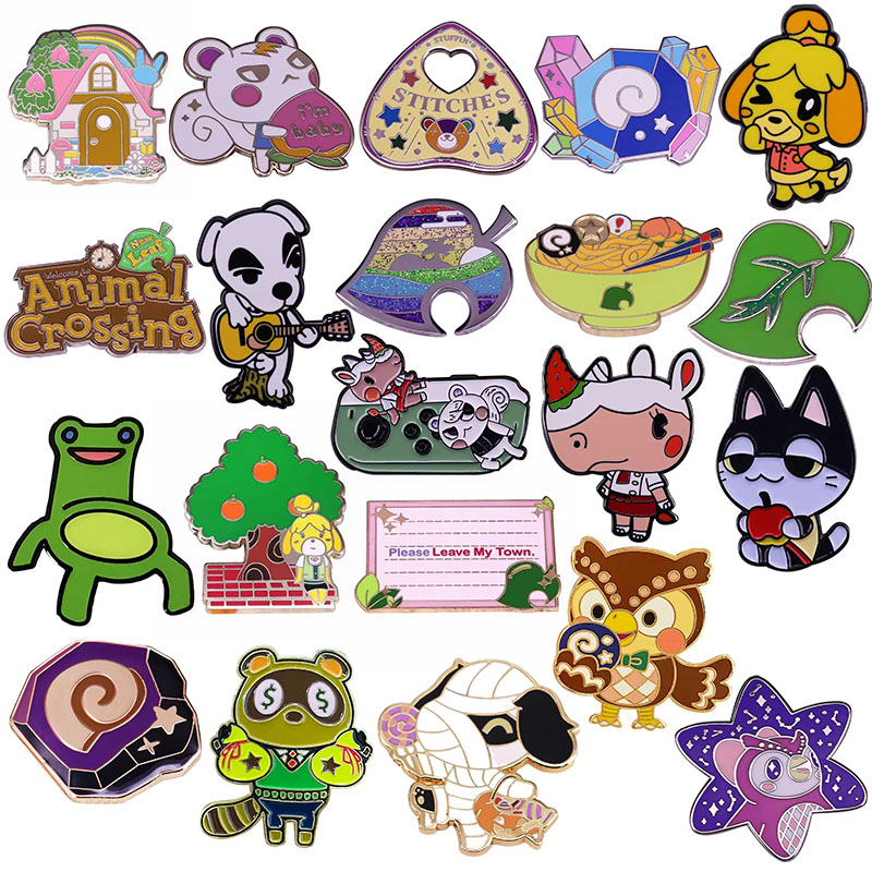 Retro Gaming Gifts - Anime Spiele Cartoon Emaille Pins Animales