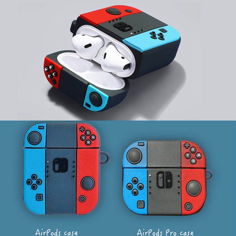 Retro Gaming Mister - Spielkonsolen-Design Kabellose Bluetooth-Kopfhörer-Hülle Modische Klassische Retro-Hülle