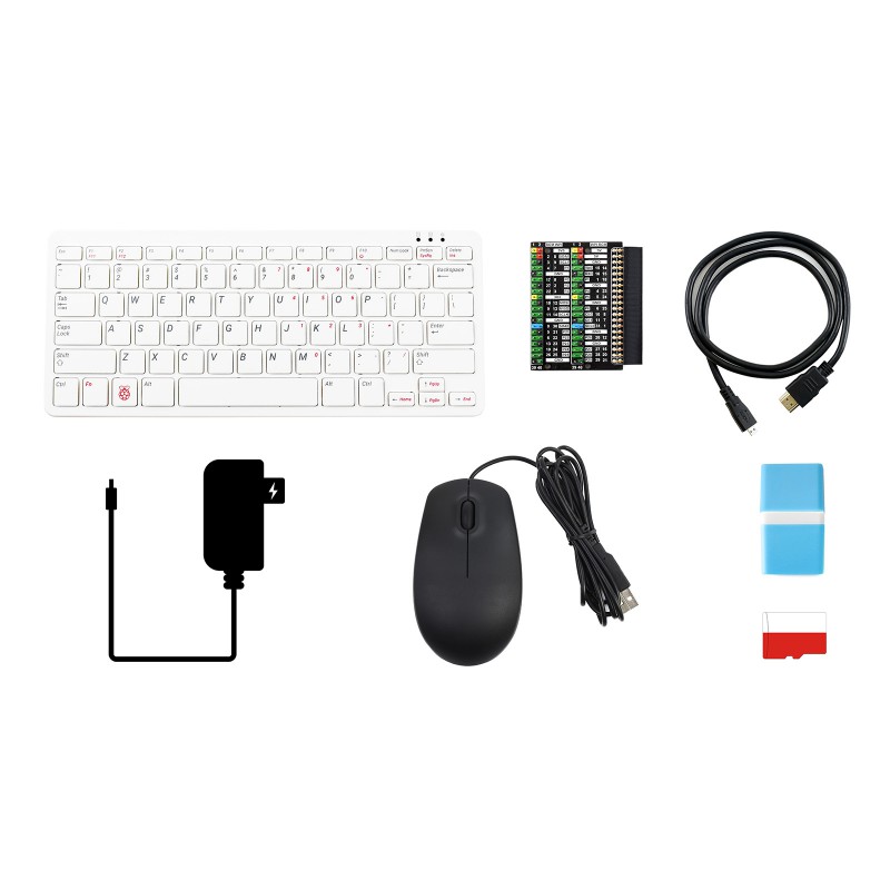 Retro Gaming Mini Pc - Raspberry Pi 400 All-in-One PC-Tastatur 1,8GHz