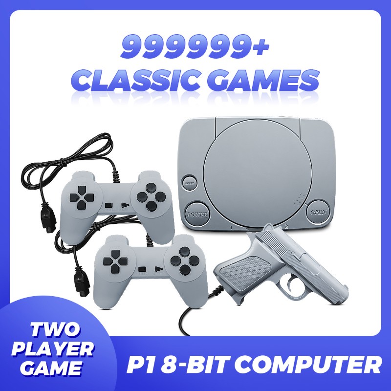 Retro Gaming Room - FC Plug-in-Konsolendesign, 8-Bit-Spielekonsole, 8-Bit-TV-Spielekonsole im Retro-Stil