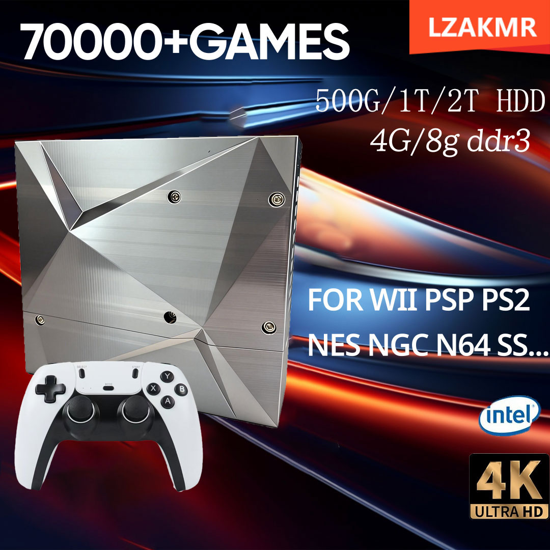 Retro Gaming Windows - P88 Retro-Spielkonsole 2TB HDD 70000+ Spiele
