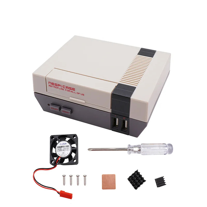 Raspberry Pi Retropie - Nespi Case+ kompatibel mit Raspberry Pi