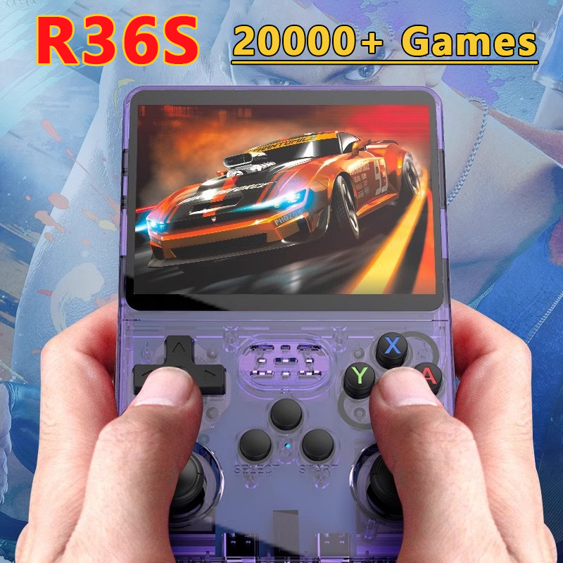 Retro Gaming Os Linux - NEUE R36S Retro Handheld-Spielkonsole mit Linux-Betriebssystem,