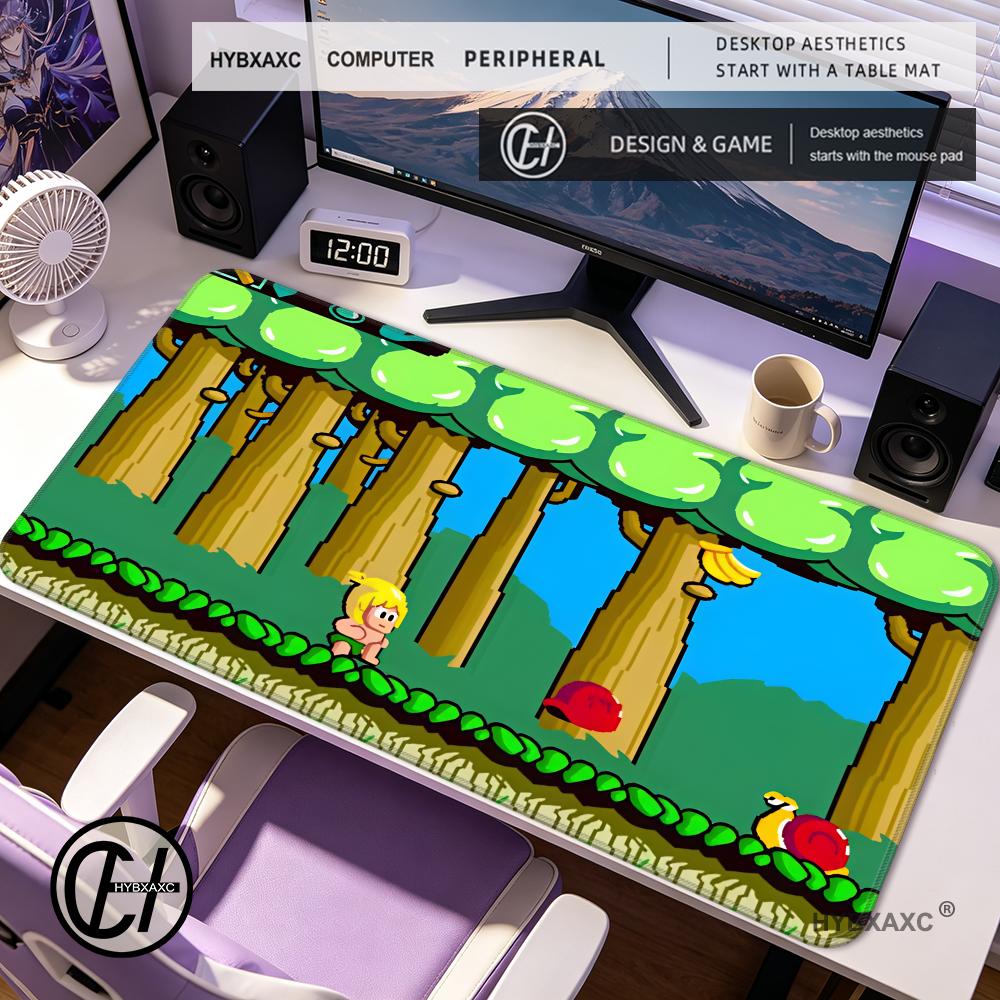 Retro Gaming Keyboard And Mouse - Retro Arcade-Spiele Mauspad Großes Gaming-Mauspad mit