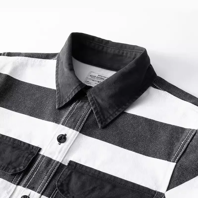 16oz Schwere Herren-Streifenja – Retro Gaming Jacket Bewertung und Preis