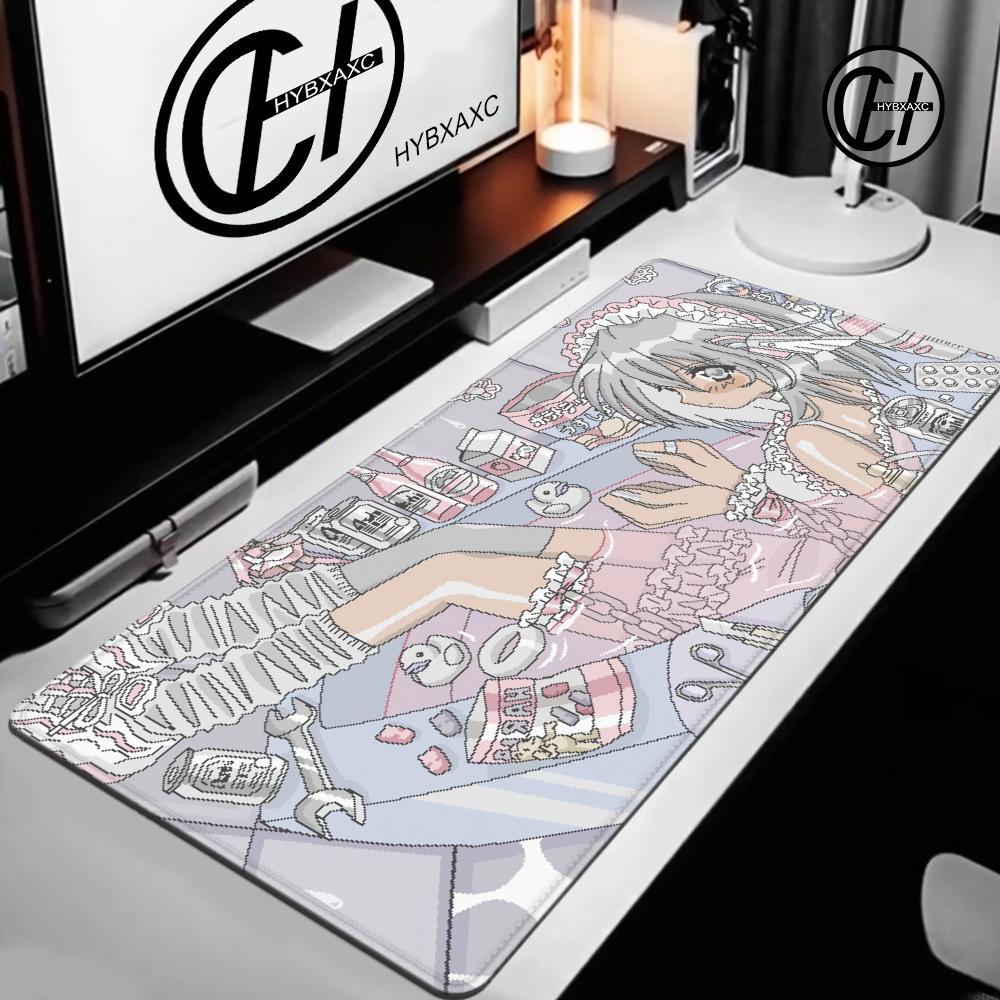 Pixel Art Anime Girl Mauspad – – Retro Gaming Desk Setup Bewertung und Preis