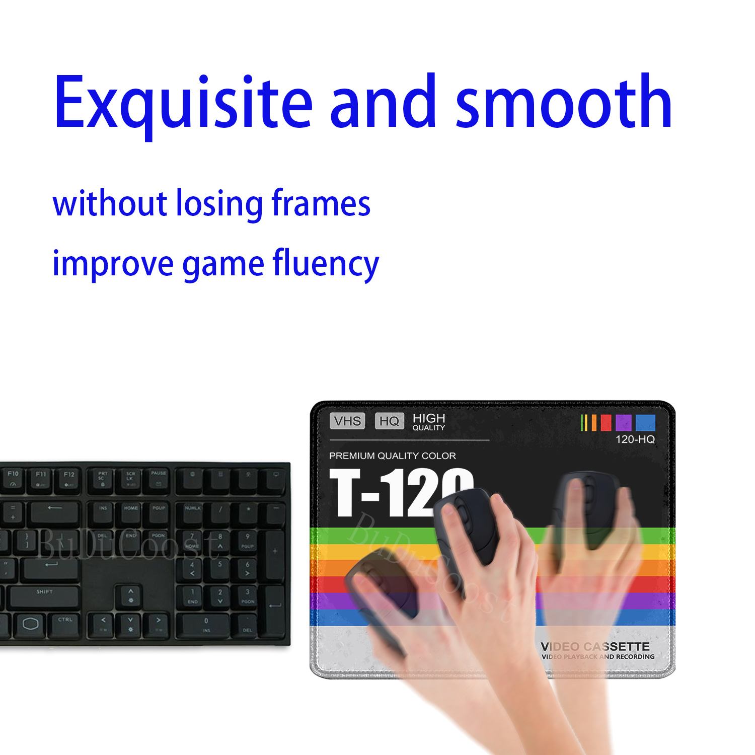 Kleines Mauspad im Retro-Stil  – Retro Gaming Keyboard And Mouse Bewertung und Preis