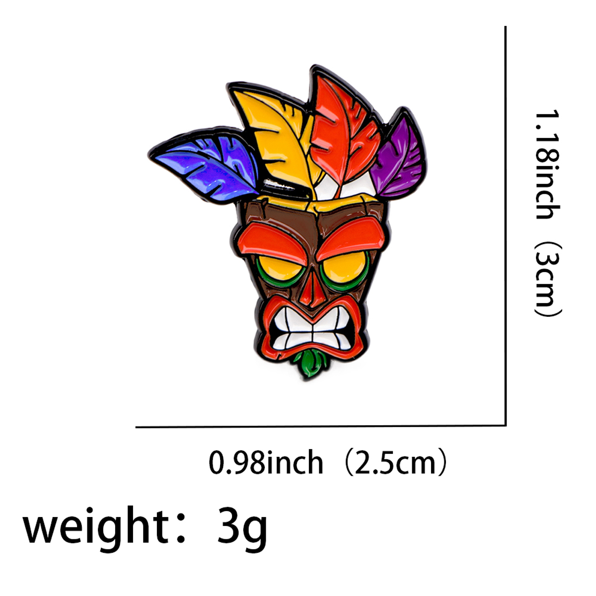 Wolf Emaille Pin Coole Brosche – Retro Gaming Gifts Bewertung und Preis
