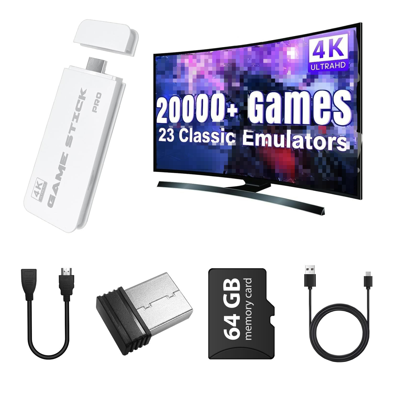 Neue M15 4K TV-Spielekonsole m – Retro Gaming Stick Bewertung und Preis