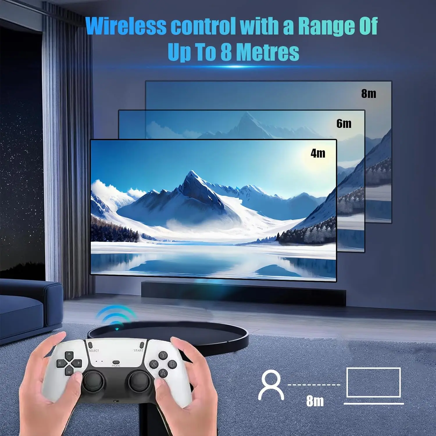 Neue M15 4K TV-Spielekonsole m – Retro Gaming Stick Bewertung und Preis
