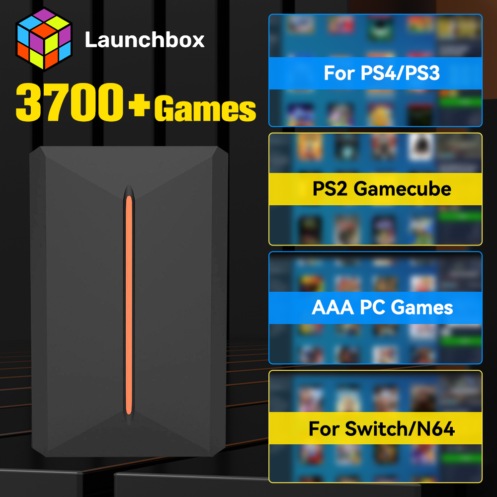 Launchbox 500 GB externe Spiel – Retro Gaming Theme Bewertung und Preis