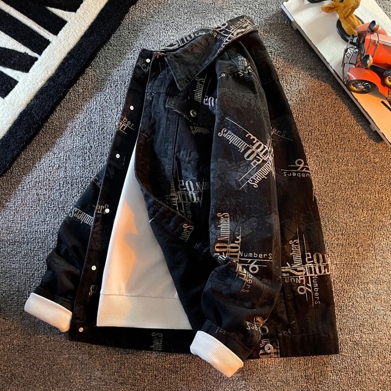 Herbst und Frühling Neue Mode  – Retro Gaming Jacket Bewertung und Preis