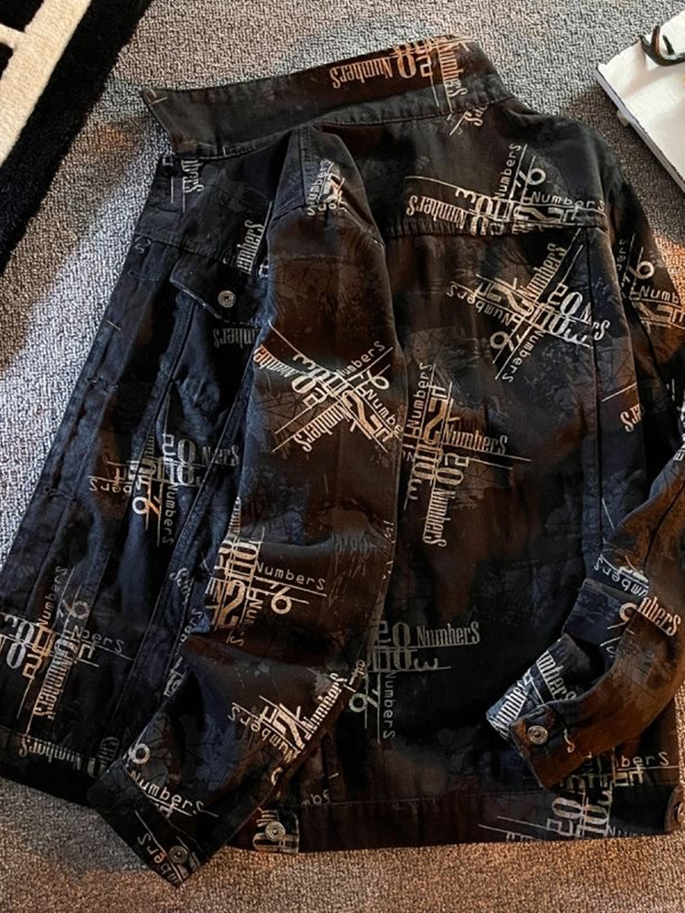 Herbst und Frühling Neue Mode  – Retro Gaming Jacket Bewertung und Preis