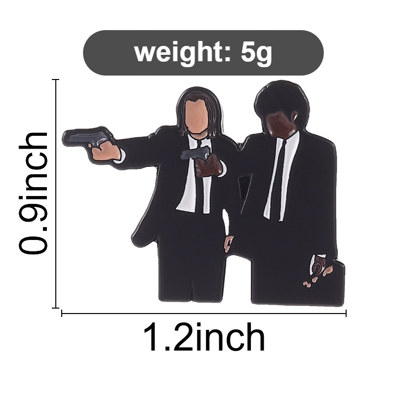 Pulp Fiction Emaille-Ansteckna – Retro Gaming Jacket Bewertung und Preis