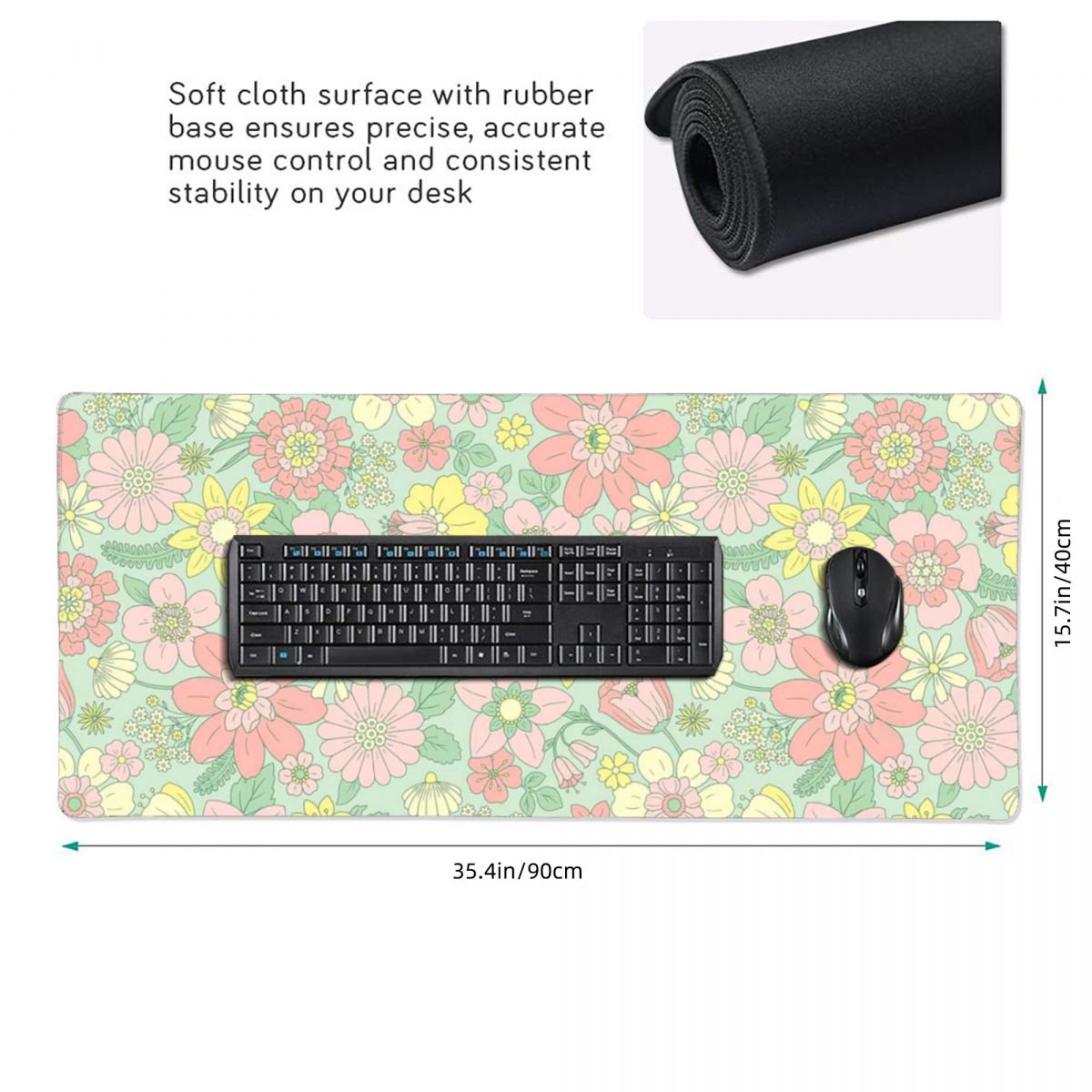 Großes Mauspad mit Retro-Frühl – Retro Gaming Keyboard And Mouse Bewertung und Preis