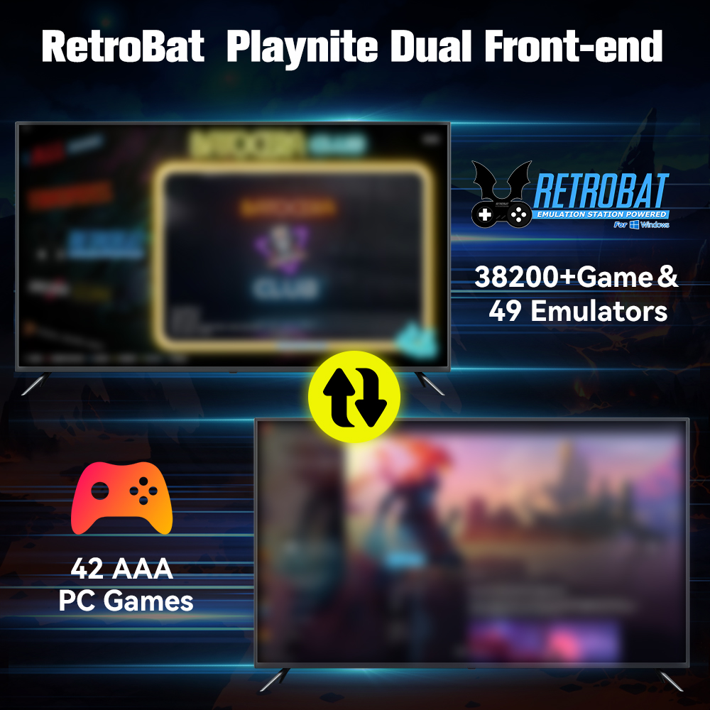 Retrobat&Playnite System HDD R – Retro Gaming Mini Pc Bewertung und Preis