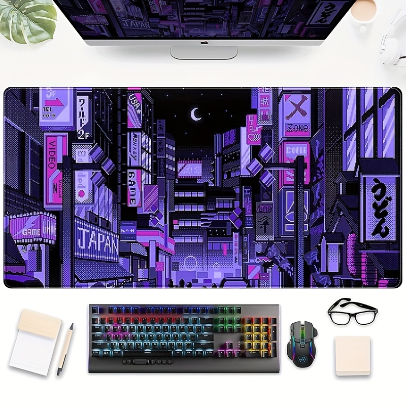 XXL Tokyo Street Schreibtischu – Retro Gaming Desk Setup Bewertung und Preis