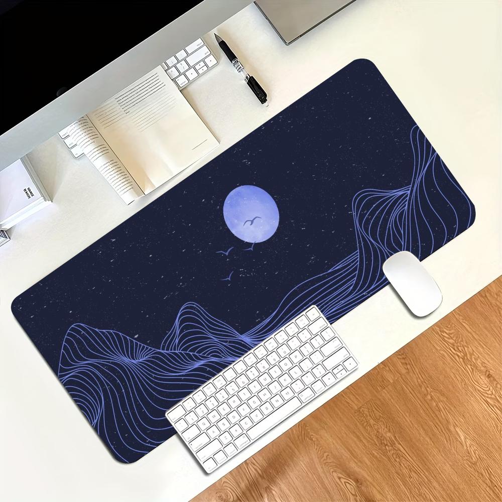 Vintage Wave Mountain Moon Gro – Retro Gaming Desk Setup Bewertung und Preis