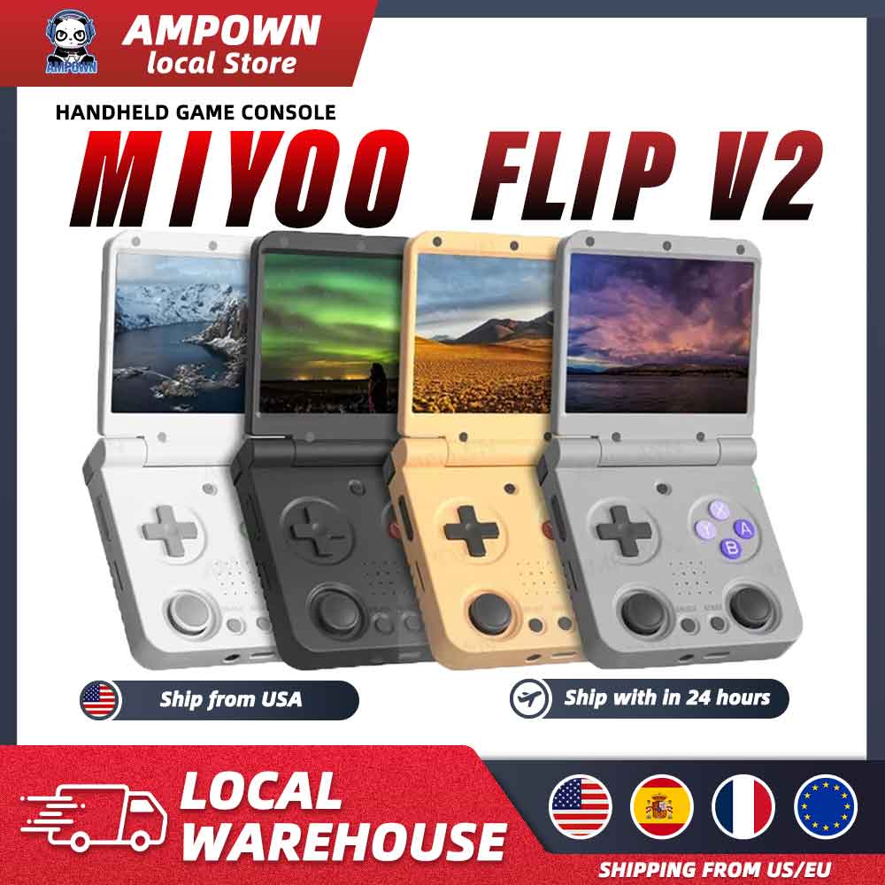 MIYOO Flip V2 Handheld-Spielko – Retro Gaming Os Linux Bewertung und Preis