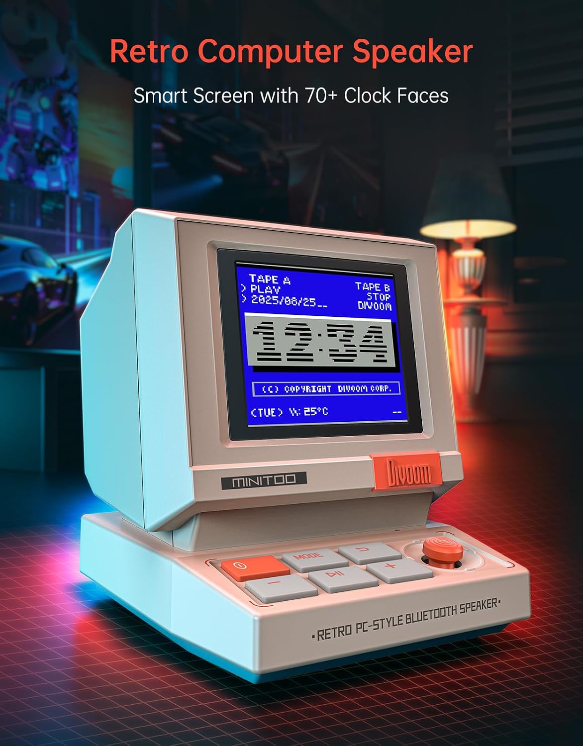 Retro PC-Stil Mini-Lautspreche – Retro Gaming Mini Pc Bewertung und Preis