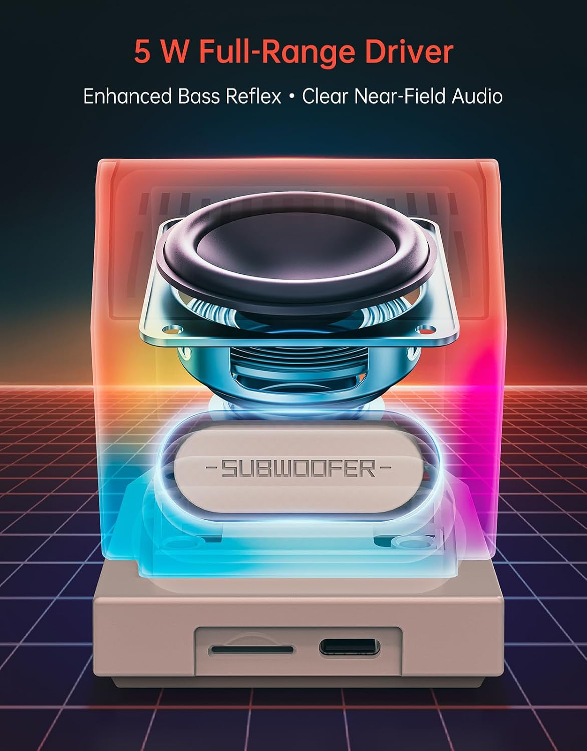 Retro PC-Stil Mini-Lautspreche – Retro Gaming Mini Pc Bewertung und Preis