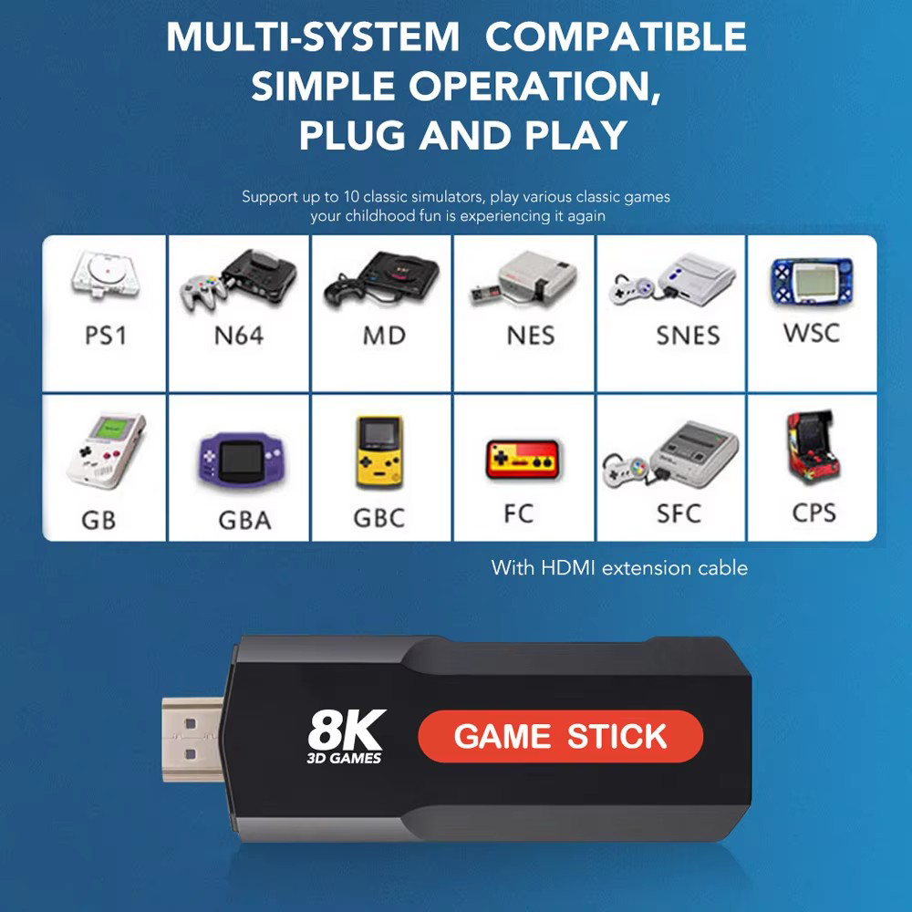 X2 Game Stick HD 4K 8K 3D Kons – Retro Gaming Stick Bewertung und Preis