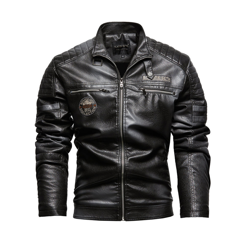 Herbst Winter männer PU Leder  – Retro Gaming Jacket Bewertung und Preis