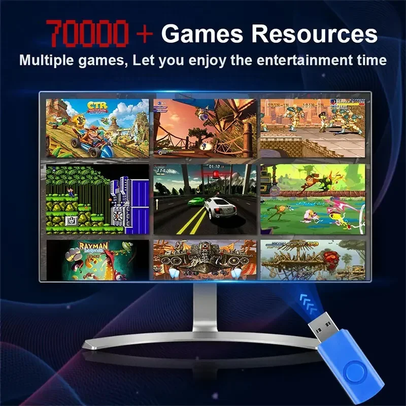 Retro-Gaming-Konsole 70000+ Sp – Retro Gaming Windows Bewertung und Preis