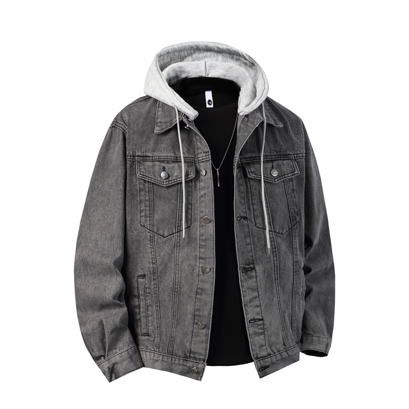 Männer Mit Kapuze Denim Jacke  – Retro Gaming Jacket Bewertung und Preis