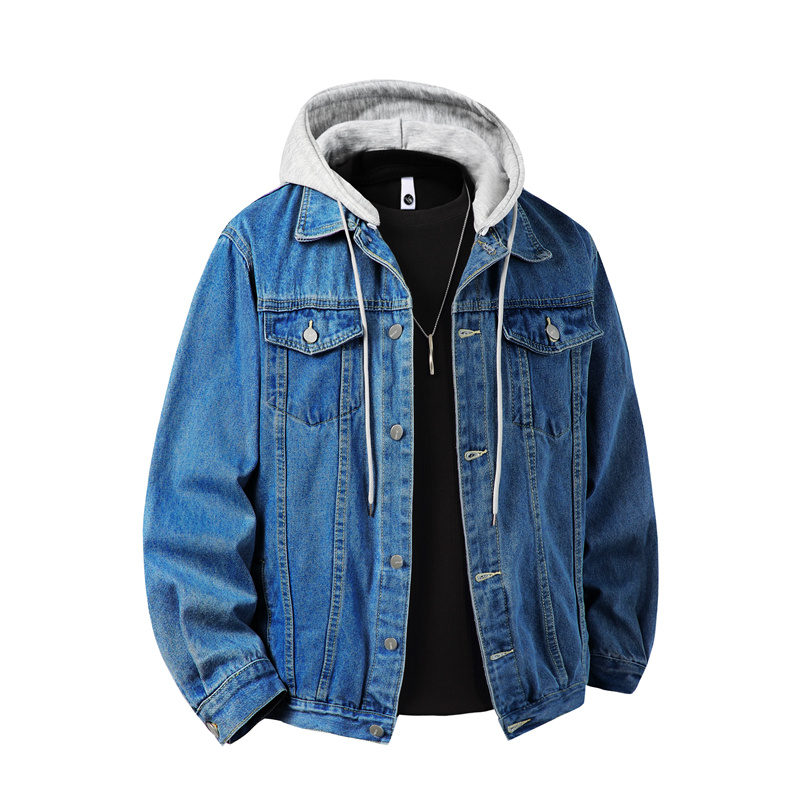 Männer Mit Kapuze Denim Jacke  – Retro Gaming Jacket Bewertung und Preis